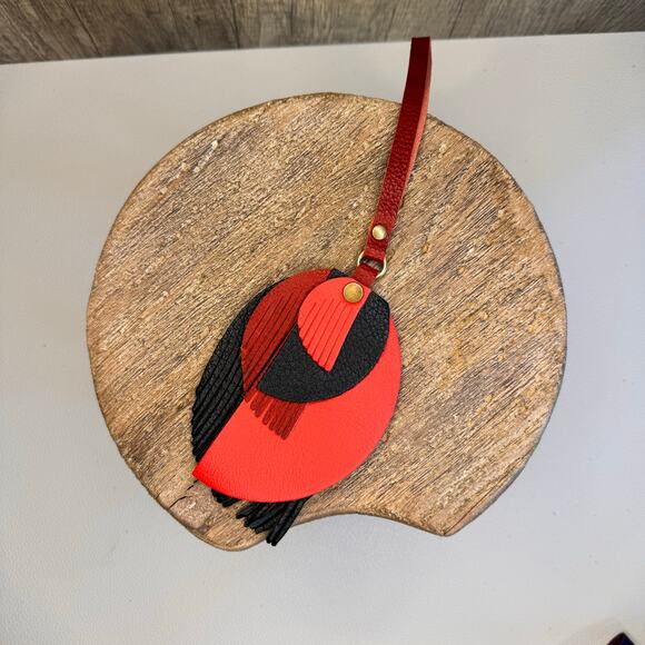 Portland Leather Picasso Tassel Bag Charm POISON Picasso Tassel Boho Bag Charm - Picture 4 of 6